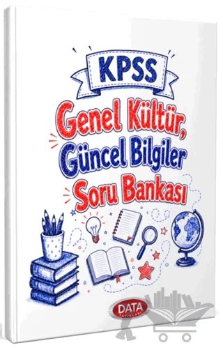 2026 KPSS Genel Kültür, Güncel Bilgiler Soru Bankası – Kolektif – Data Yayınları kitap kapağı