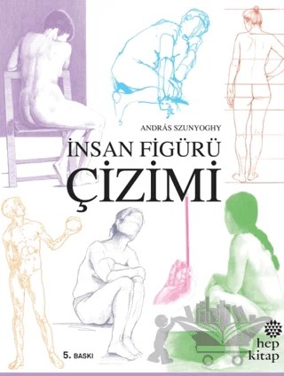 İnsan Figürü Çizimi – Andras Szunyoghy – Hep Kitap kitap kapağı