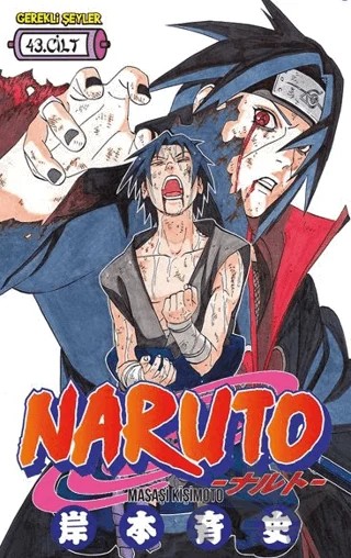 Naruto 43. Cilt – Masaşi Kişimoto – Gerekli Şeyler Yayıncılık kitap kapağı