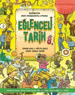 Eğlenceli Tarih 8. Sınıf – Hülya Balcı, Senem Kale – Doğan Çocuk kitap kapağı