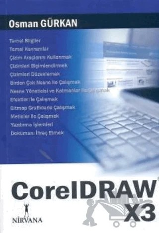 CorelDraw X3 – Osman Gürkan – Nirvana Yayınları kitap kapağı