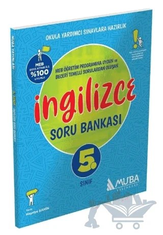 5. Sınıf İngilizce Soru Bankası – Kollektif – Muba Yayınları kitap kapağı