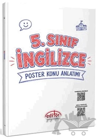 5. Sınıf İngilizce Poster Konu Anlatımı – Kolektif – Editör Yayınevi kitap kapağı