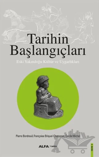 Tarihin Başlangıçları – Cecele Michel, Françoise Briquel-Chatonnet, Pierre Bordreuil – Alfa Yayınları kitap kapağı