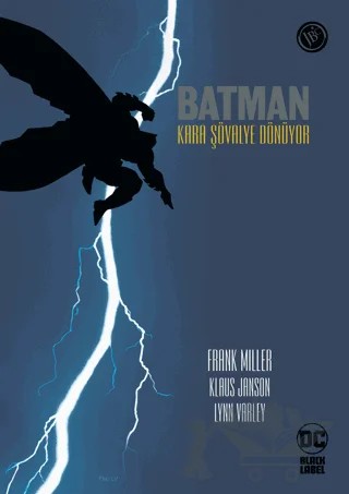 Batman: Kara Şövalye Dönüyor - Retro! – Frank Miller, Klaus Janson, Lynn Varley – JBC Yayıncılık kitap kapağı