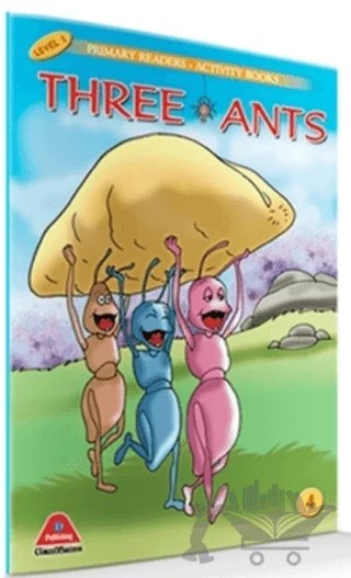 Three Ants (Level 1) – Mustafa Doğru – D Publishing Yayınları kitap kapağı
