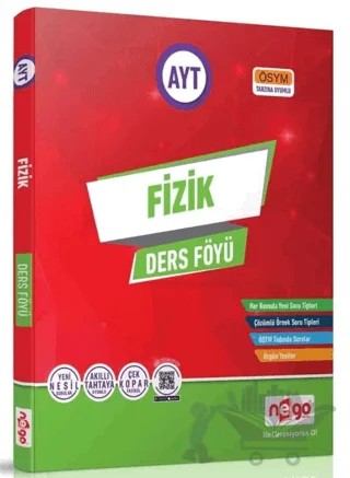 AYT Fizik Ders Föyü – Kolektif – Nego Yayınları kitap kapağı