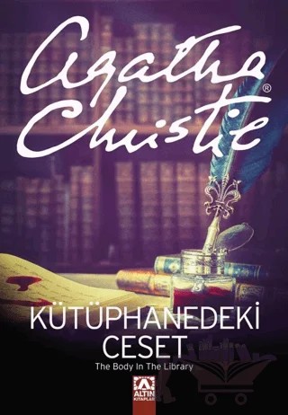 Kütüphanedeki Ceset – Agatha Christie – Altın Kitaplar kitap kapağı