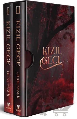 Kızıl Gece (İkili Kutulu Set) – DuruMavii – Vera Kitap kitap kapağı