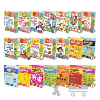 Etkinlik Kitapları - 21’li Set – Kolektif – Halk Kitabevi kitap kapağı