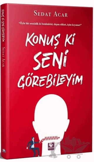 Konuş ki Seni Görebileyim – Sedat Acar – Menekşe Kitap kitap kapağı
