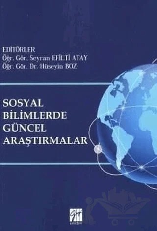 Sosyal Bilimlerde Güncel Araştırmalar – Kolektif – Gazi Kitabevi kitap kapağı