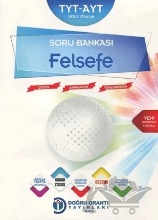 TYT - AYT Felsefe Soru Bankası – Kolektif – Doğru Orantı Yayınları kitap kapağı