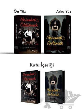 November Serisi Özel Kutu – Adriana Mather – Ephesus Yayınları kitap kapağı
