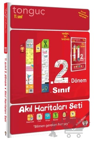 11. Sınıf 2. Dönem Akıl Haritaları Seti – Kolektif – Tonguç Akademi kitap kapağı