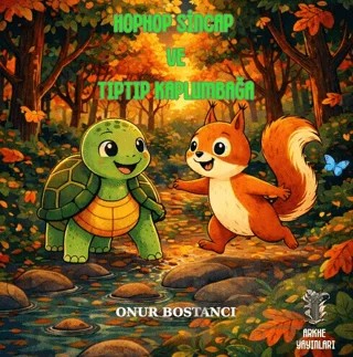Hophop Sincap ve Tıptıp Kaplumbağa – Onur Bostancı – Arkhe Yayınları kitap kapağı