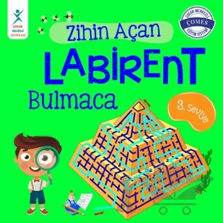 Zihin Açan Labirent Bulmaca 3. Seviye – Kolektif – Çocuk Gelişimi Yayınları kitap kapağı
