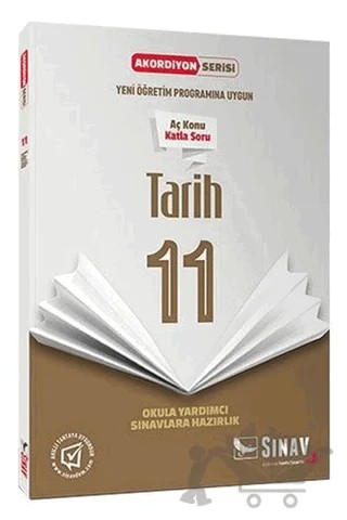11. Sınıf Tarih Akordiyon Serisi – Kolektif – Sınav Yayınları kitap kapağı