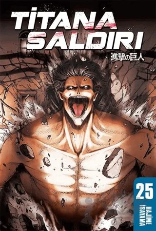 Titana Saldırı 25. Cilt – Hajime İsayama – Gerekli Şeyler Yayıncılık kitap kapağı