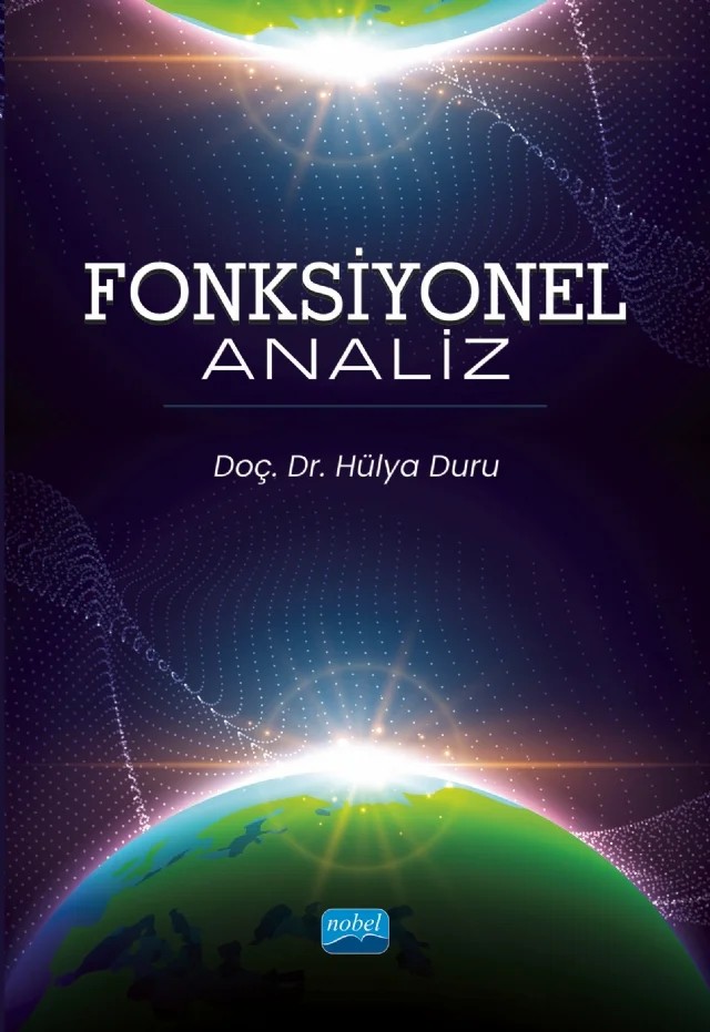 Fonksiyonel Analiz – Hülya Duru – Nobel Akademik Yayıncılık kitap kapağı
