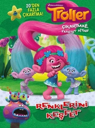 Troller Renklerini Keşfet - Çıkartmalı Faaliyet Kitabı – Kolektif – Doğan Egmont Yayıncılık kitap kapağı