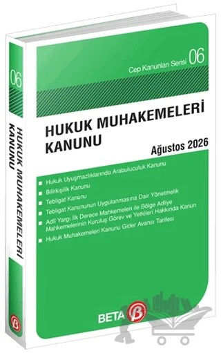Hukuk Muhakemeleri Kanunu – Kolektif – Beta Yayınevi kitap kapağı