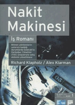 Nakit Makinesi İş Romanı – Alex Klarman, Richard Klapholz – Pan Yayıncılık kitap kapağı