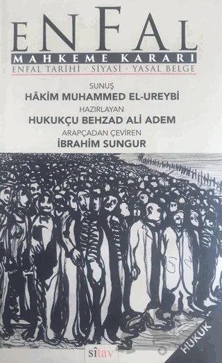 Enfal – Behzad Ali Adem – Sitav Yayınevi kitap kapağı