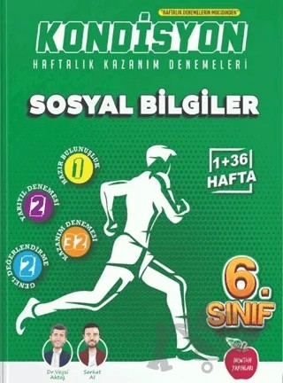 6. Sınıf Sosyal Bilgiler Kondisyon Haftalık Kazanım Deneme – Kolektif – Newton Yayınları kitap kapağı