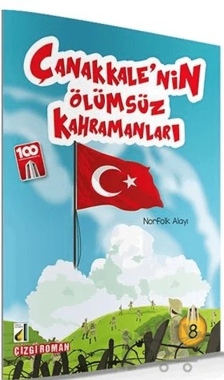 Norfolk Alayı - Çanakkale'nin Ölümsüz Kahramanları 8 – Sara Gürbüz Özeren – Genç Damla Yayınevi kitap kapağı