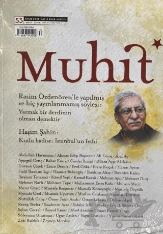Muhit Dergisi Sayı: 53 Mayıs 2024 – Muhit Kitap kitap kapağı