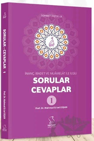 İnanç, İbadet Ve Muamelat İle İlgili Sorular Cevaplar – Mahmud Es'ad Coşan – Server Yayınları kitap kapağı