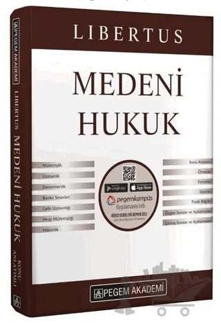 2021 KPSS A Grubu Libertus Medeni Hukuk Konu Anlatımı – Kolektif – Pegem Akademi Yayıncılık kitap kapağı