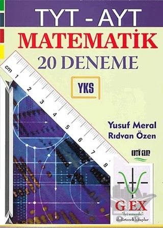 TYT - AYT Matematik 20 Deneme – İbrahim Atakul, Yusuf Meral – Yazarın Kendi Yayını - Yusuf Meral kitap kapağı