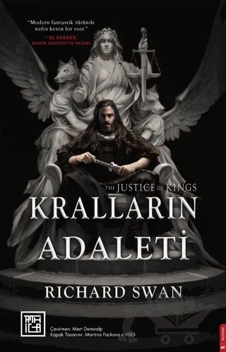 Kralların Adaleti – Richard Swan – Athica Yayınları kitap kapağı