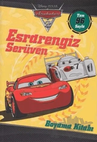 Arabalar 2 - Esrarengiz Serüven Boyama Kitabı – Kolektif – Doğan Egmont Yayıncılık kitap kapağı