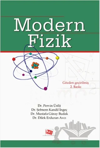 Modern Fizik – Dilek Erduran Avcı, Mustafa Güray Budak, Pervin Ünlü, Şebnem Kandil İngeç – Anı Yayıncılık kitap kapağı