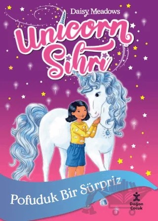 Unicorn Sihri - Pofuduk Bir Sürpriz – Daisy Meadows – Doğan Çocuk kitap kapağı