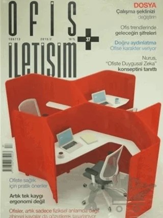 Ofis İletişim Dergisi Sayı: 37 2015/2 – Boyut Yayın Grubu kitap kapağı