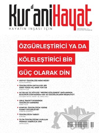 Kur'ani Hayat Dergisi Sayı: 82 Mart - Nisan 2022 – Kur'ani Hayat Dergisi Yayınları kitap kapağı
