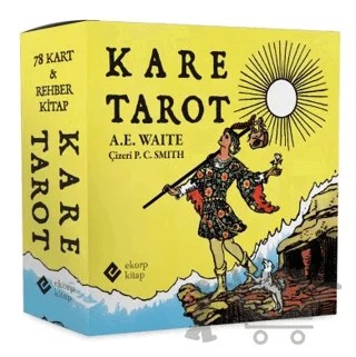 Kare Tarot – Arthur Edward Waite – Ekorp Kitap kitap kapağı