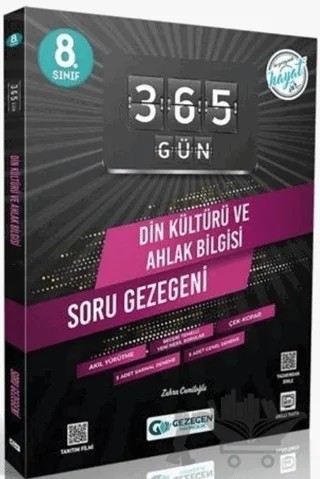 8. Sınıf LGS Din Kültürü ve Ahlak Bilgisi 365 Gün Soru Gezegeni – Kolektif – Gezegen Yayıncılık kitap kapağı