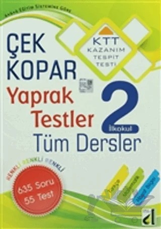 Damla İlkokul 2 Tüm Dersler Çek Kopar - Yaprak Testler – Kolektif – Damla Yayınevi kitap kapağı