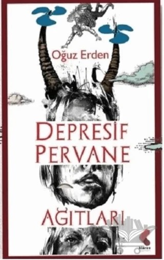 Depresif Pervane Ağıtları – Oğuz Erden – Klaros Yayınları kitap kapağı