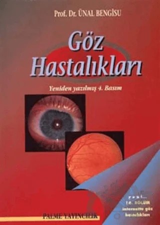Göz Hastalıkları – Ünal Bengisu – Palme Yayıncılık kitap kapağı