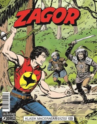 Zagor Klasik Maceralar 138 – Moreno Burattini – Lal Kitap kitap kapağı