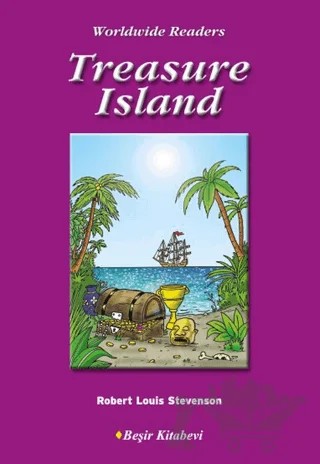 Level 5 Treasure Island – Robert Louıs Stevenson – Beşir Kitabevi kitap kapağı