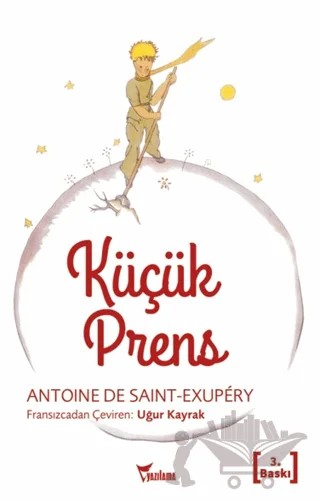 Küçük Prens – Antoine de Saint-Exupery – Yazılama Yayınevi kitap kapağı