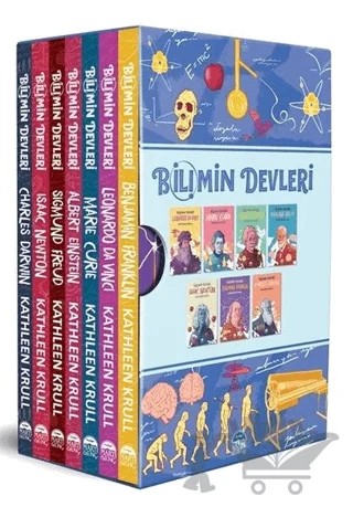 Bilimin Devleri (7 Kitap Takım) – Kathleen Krull – Martı Çocuk Yayınları kitap kapağı