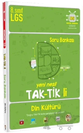8. Sınıf Din Kültürü ve Ahlak Bilgisi Taktikli Soru Bankası – Kolektif – Tonguç Akademi kitap kapağı